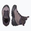Women's trekking boots Salomon Crosstrak Powder WP nine iron/shark 3