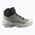 Salomon Crosstrak WP women's trekking boots agave green/black/can ary green 9