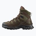 Hiking boots Salomon Quest Tracker GTX earth brown/green/black 3