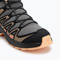 Children's trekking boots Salomon XA Pro V8 Winter CSWP pewter/black/peach fuzz 7