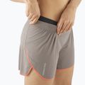 Women's Salomon Sense Aero 5" iron/neon flame running shorts 3