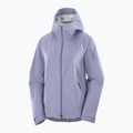 Women's wind jacket Salomon Outerpath 2.5L blue granite 8