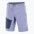 Men's Salomon Outerpath Utility blue granite / blue nights trekking shorts 6