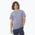Men's T-shirt Salomon Outline Tee blue granite