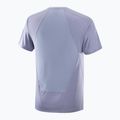 Men's T-shirt Salomon Outline Tee blue granite 5