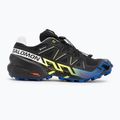 Salomon Speedcross 6 Gtx Fan Fire black/surf the web/safety yellow men's running shoes 2