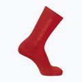 Salomon Everyday Crew 3 pairs socks flame scarlet/dark citron 2