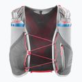 Running vest Salomon ADV SKIN 5 Set castelrock/alloy/neon flame