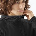 Men's trekking jacket Salomon Sntial Lightwarm Hybrid deep black 4