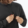 Men's trekking jacket Salomon Sntial Lightwarm Hybrid deep black 5