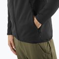 Men's trekking jacket Salomon Sntial Lightwarm Hybrid deep black 6