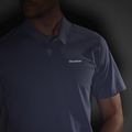 Men's Salomon Trackline Polo T-shirt blue granite 6