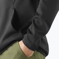 Men's trekking sweatshirt Salomon Motomesh Crewneck deep black 5