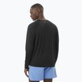 Men's running longsleeve Salomon SHAKEout Core deep black 2