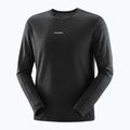 Men's running longsleeve Salomon SHAKEout Core deep black 4