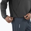 Men's hoodie Salomon SHAKEout Half Zip Hooded deep black 4
