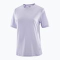 Women's running t-shirt Salomon SHKout Core cosmic sky 4