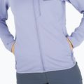 Women's trekking sweatshirt Salomon Lightwarm Full Zip blue granite 4