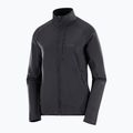 Women's fleece sweatshirt Salomon Lightwarm Full Zip deep black 5