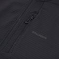 Women's fleece sweatshirt Salomon Lightwarm Full Zip deep black 7
