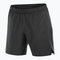Men's Salomon Shakeout Core 2IN1 7" deep black running shorts 6