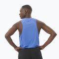 Men's running tank top Salomon Shakeout Core Tank ultramarine 2