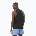 Men's running tank top Salomon Shakeout Core Tank deep black 2