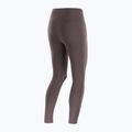 Women's running leggings Salomon SHAKEout Bliss 25" coffee bean 9
