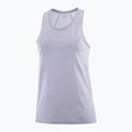 Women's running tank top Salomon SHAKEout Air Tank cosmic sky 4