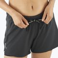 Salomon SHAKEout Core 2IN1 4" women's running shorts deep black 3