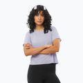 Women's running T-shirt Salomon SHAKEout Air Crop SS Tee cosmic sky