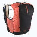 Women's Salomon Active Skin 12 Set emerglow/black running waistcoat 2