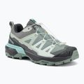Women's trekking boots Salomon X Ultra 360 green milieu/uban chic/clearly aqua