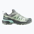 Women's trekking boots Salomon X Ultra 360 green milieu/uban chic/clearly aqua