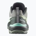 Women's trekking boots Salomon X Ultra 360 green milieu/uban chic/clearly aqua 4