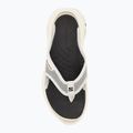 Salomon Reelax Break 6.0 vanila/vanila/black women's flip flops 5