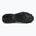 Men's running shoes Salomon Speedcross 6 GTX black/alloy/green gecko 4