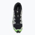 Men's running shoes Salomon Speedcross 6 GTX black/alloy/green gecko 5