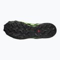Men's running shoes Salomon Speedcross 6 GTX black/alloy/green gecko 4