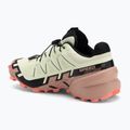 Women's running shoes Salomon Speedcross 6 GTX lime cream/mahogany rose/black 3
