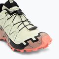 Women's running shoes Salomon Speedcross 6 GTX lime cream/mahogany rose/black 7
