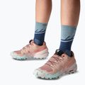 Women's running shoes Salomon Speedcross 6 mahogany rose/hushed violet/iced aqua 9
