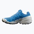 Men's running shoes Salomon Speedcross 6 French blue/lunar rock/white 3