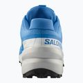 Men's running shoes Salomon Speedcross 6 French blue/lunar rock/white 4