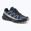 Women's running shoes Salomon Speedcross Peak GTX blue nights / grisaille / nirvana