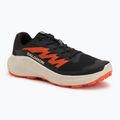 Men's running shoes Salomon Alphaglide black/rainy day/red orange