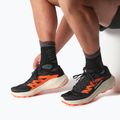Men's running shoes Salomon Alphaglide black/rainy day/red orange 6