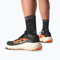 Men's running shoes Salomon Alphaglide black/rainy day/red orange 7