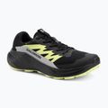 Men's running shoes Salomon Alphaglide GTX black/alloy/sharp green