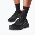 Men's running shoes Salomon Alphaglide GTX black/asphalt/black 13
